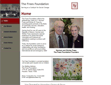 Tablet Screenshot of freesfoundation.org